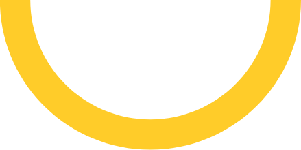 Demi cercle décoratif